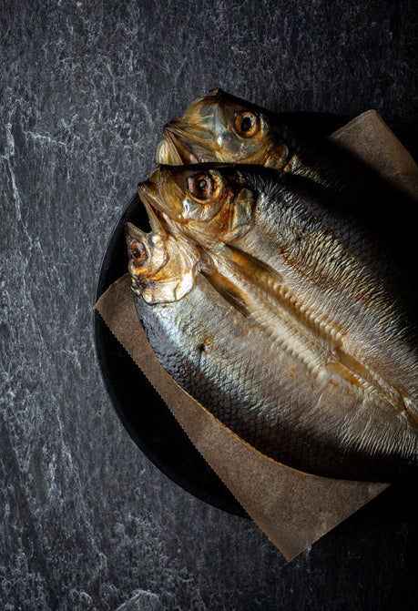Norwegian Open Faced Kipper Sandwich