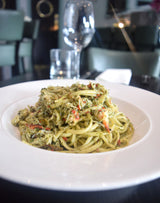 Crab Linguine With Chilli, Lemon & Coriander