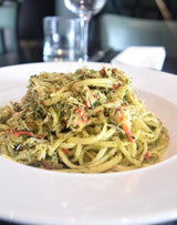 Crab Linguine With Chilli, Lemon & Coriander