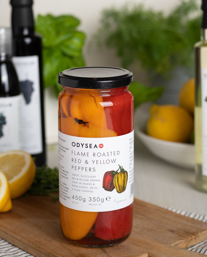 Odysea Roasted Red & Yellow Peppers