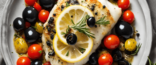 Mediterranean Baked Cod