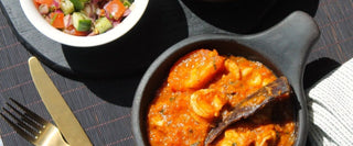 SEABASS & KING PRAWN DHANSAK