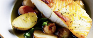 Smoked haddock and jersey royal stew